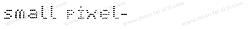 Small Pixel字体转换